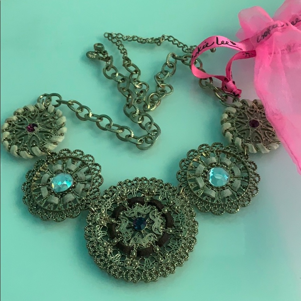 Set of Necklace and Earrings